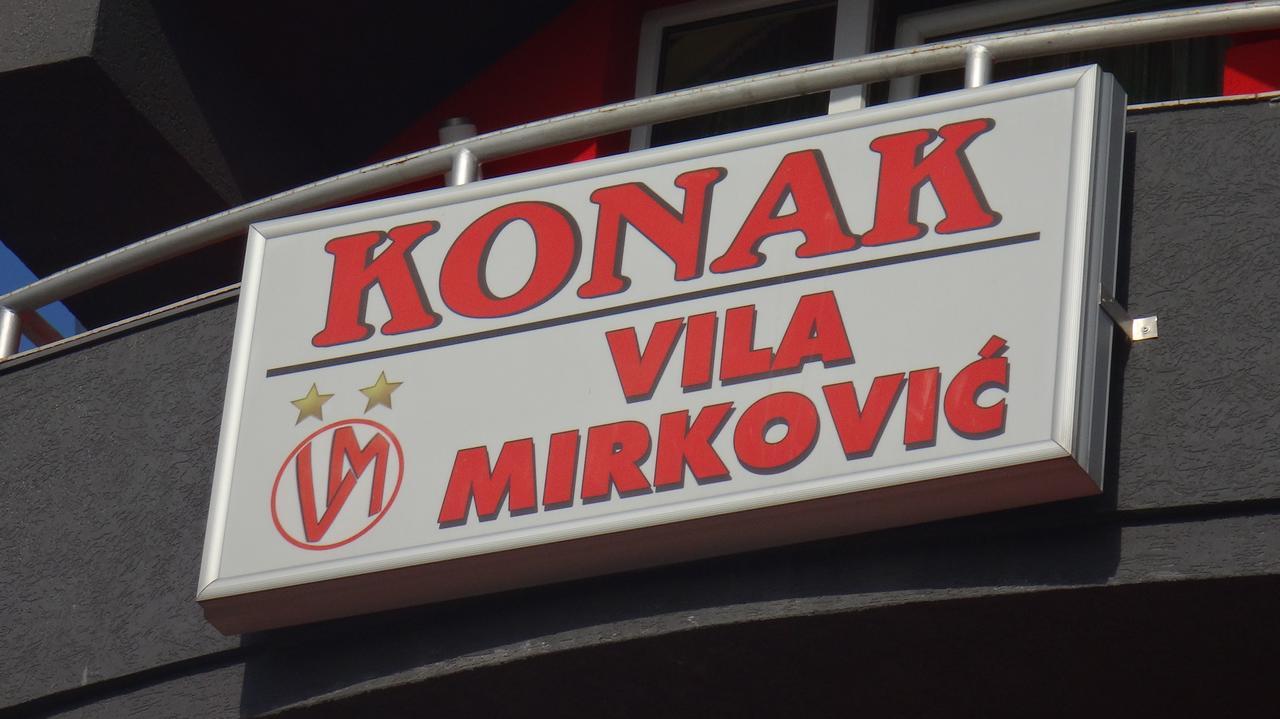 Konak Vila Mirkovic Hotel Sokobanja Eksteriør billede